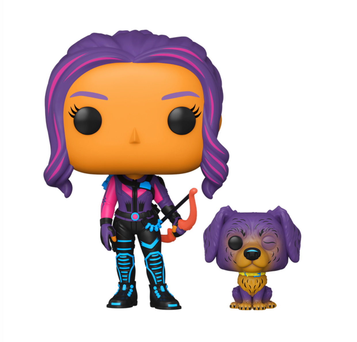 Funko POP! - Kate Bishop with Lucky the Pizza Dog