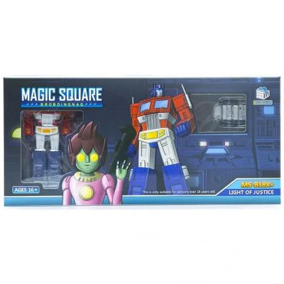 New Transformation Toys Magic Square TOYS MS-B18 Light Of Justice OP with trailer 1.0 Version