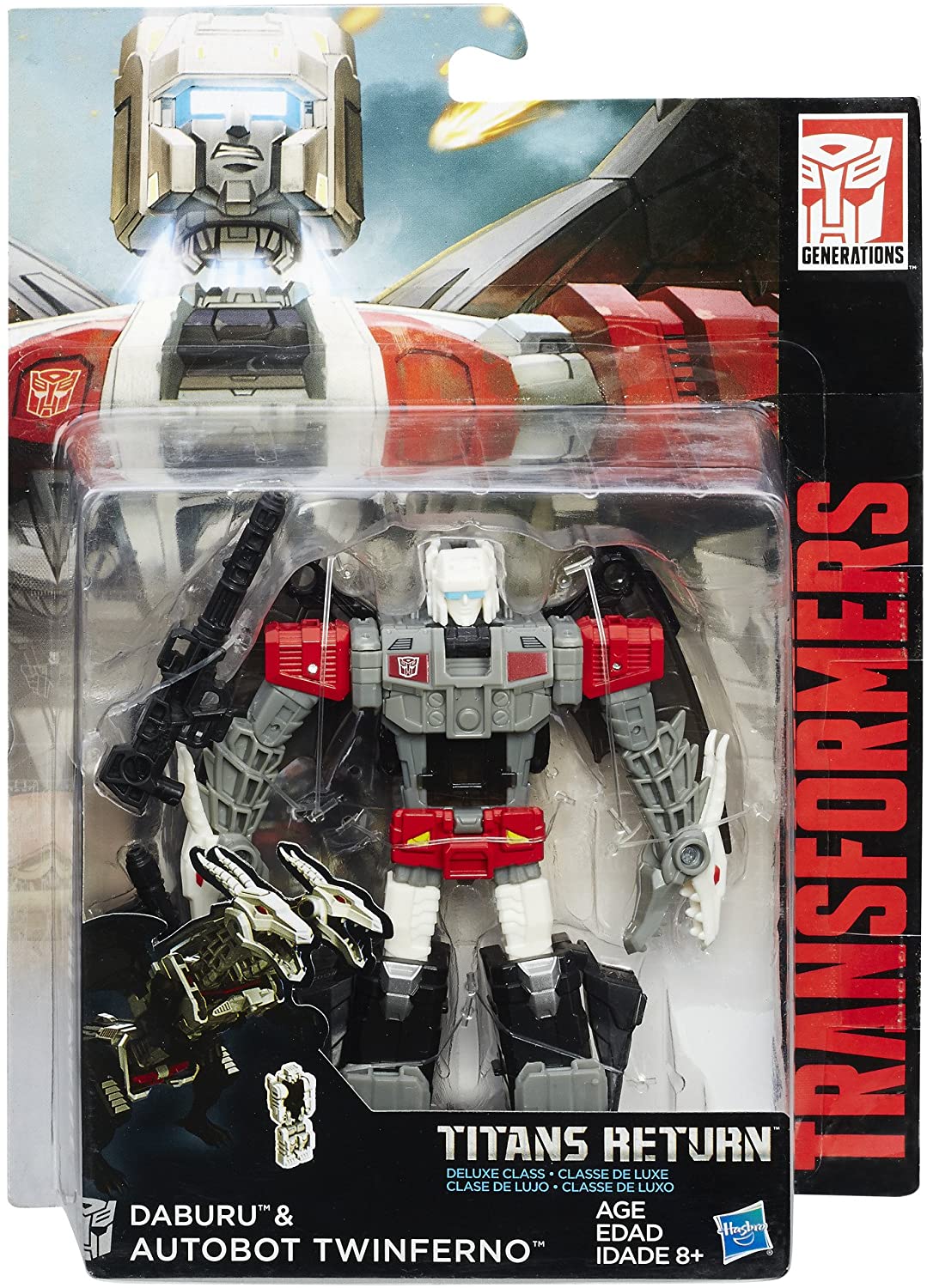 Transformers Generations Titans Return Autobot Twinferno and Daburu