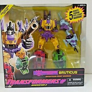 TRANSFORMERS GENERATIONS DECEPTION GIANT WARRIOR BRUTICUS COLLECTOR'S EDITION