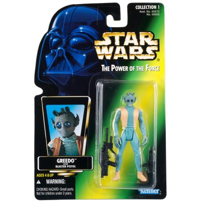 Star Wars Power of the Force - Greedo (Green Back)