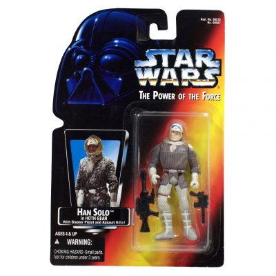 Star Wars Power of the Force - Han Solo in Hoth Gear Action (Red Card)
