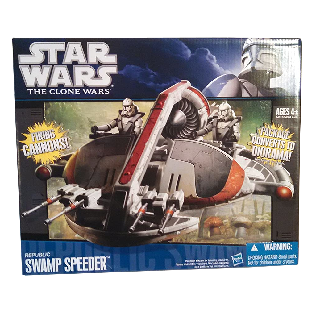 Star Wars The Clone Wars – Republic Swamp Speeder – Needless Toys