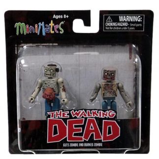 Guts Zombie & Burned Zombie Minifigure 2-Pack Minimates Series 1