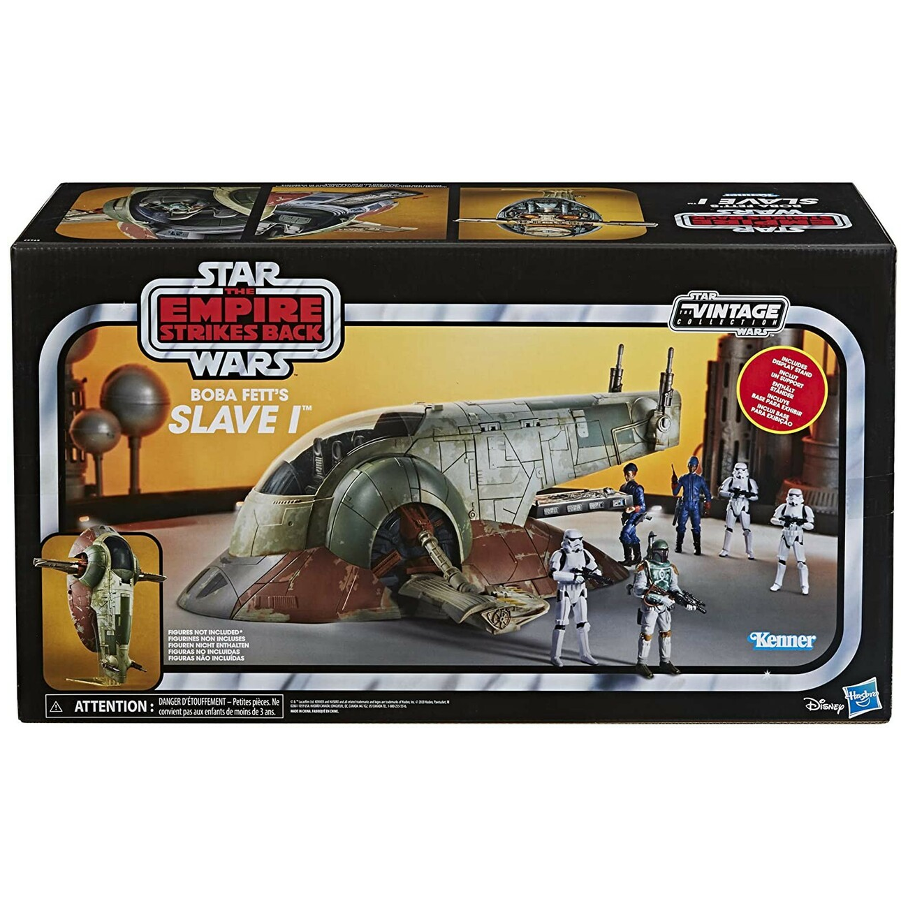 thumbnail image 2 of POTF 95 Star Wars Slave 1 Replacement Stickers – Peel & Stick – No Cutting Required – Kenner Compatible 2 of 5