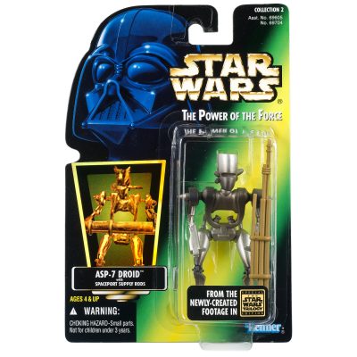 Star Wars Power of the Force - ASP-7 Droid (Holo)