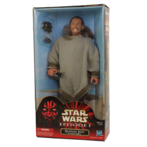 Star Wars Episode I Action Collection - Qui-Gon Jinn with Tatooine Poncho 12 Inch
