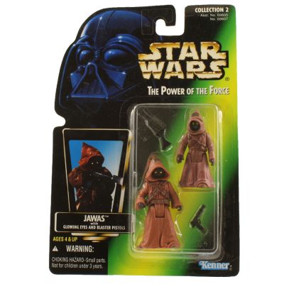 Star Wars Power of the Force - Jawas with Glowing Eyes And Blaster Pistols
