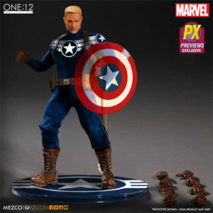 Mezco ONE:12 COLLECTIVE Captain America Commander Rogers