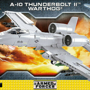 COBI 5812 Armed Forces A-10 Thunderbolt II Warthog W/ Display Stand 568pcs