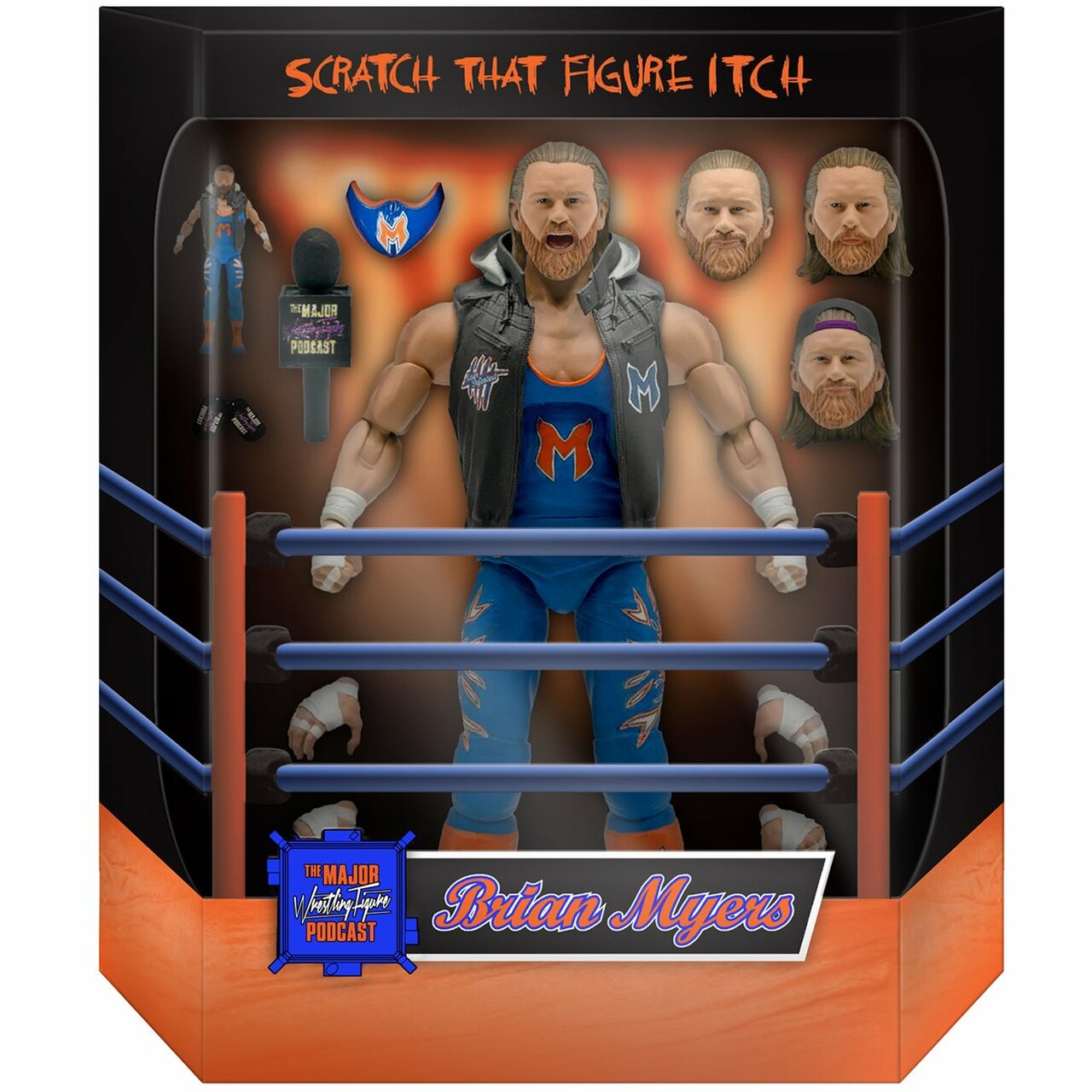 Super7 Major Wrestling Figure Podcast Ultimates Brian Myers