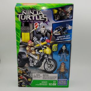 Mega Bloks Teenage Mutant Ninja Turtles Out of the Shadows Rocksteady Moto Attack Set #31589
