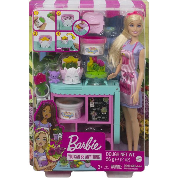 Mattel Barbie Barbie Florist Playset-You Can Be Anything Blonde