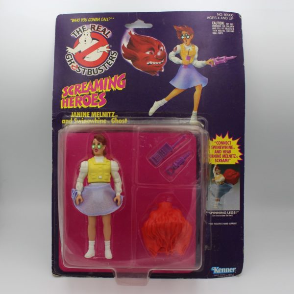 The Real Ghostbusters Screaming Heroes – Janine Melnitz and Swinewhine ...
