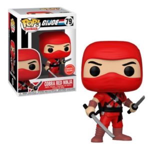 Funko Pop! Retro G.I. Joe Cobra Red Ninja #79 Gamestop Exclusive