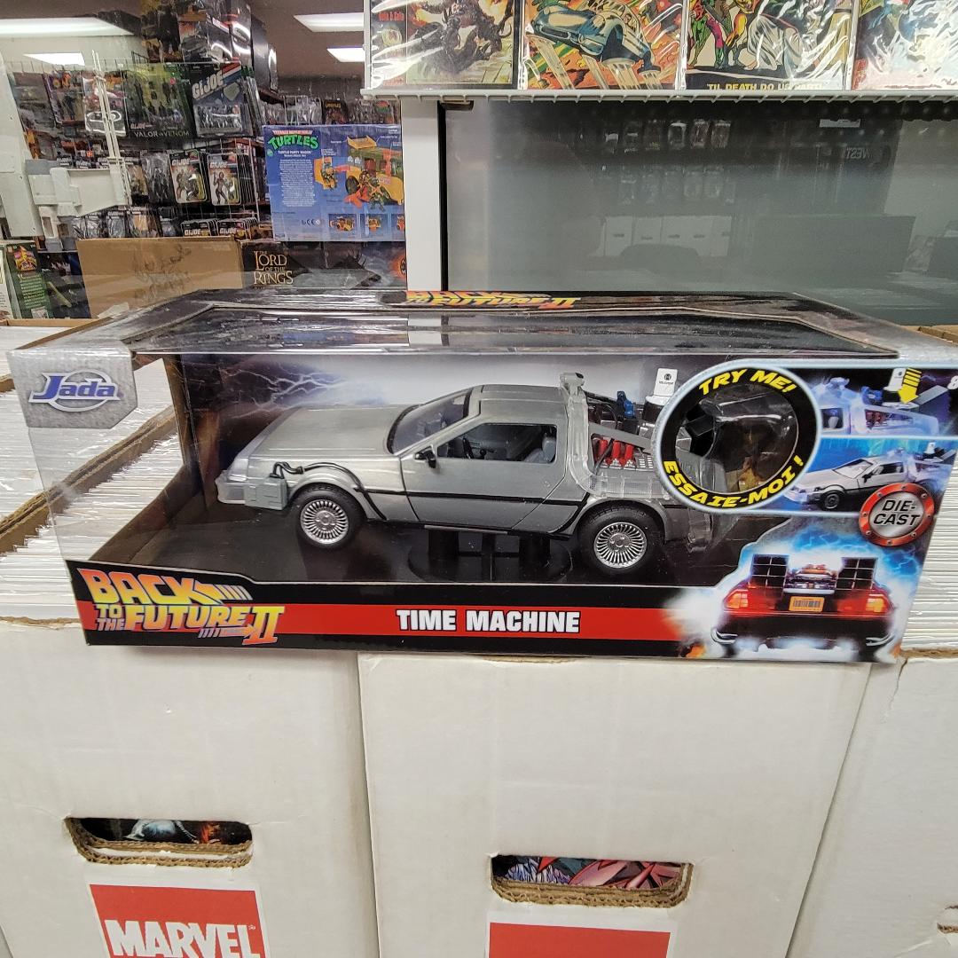 Jada Back to the Future II Time Machine – Needless Toys and Collectibles