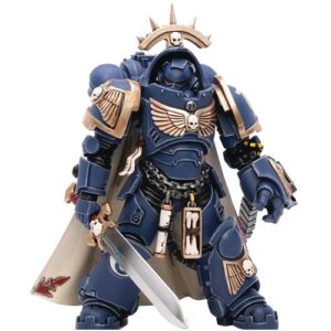 Warhammer 40K Ultramarines Primaris Captain (Gravis Armour) Brother Captain Voltain 1/18 Scale Figure