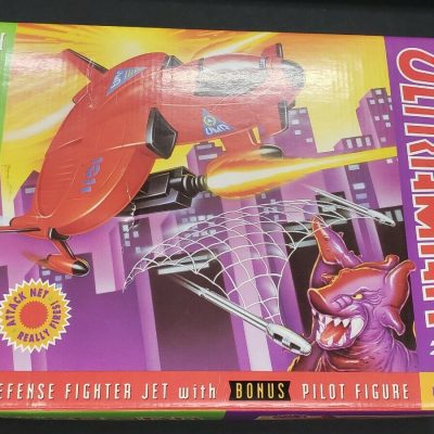 ULTRAMAN Hummer Defense Fighter Jet Figure Missiles Net DREAMWORKS