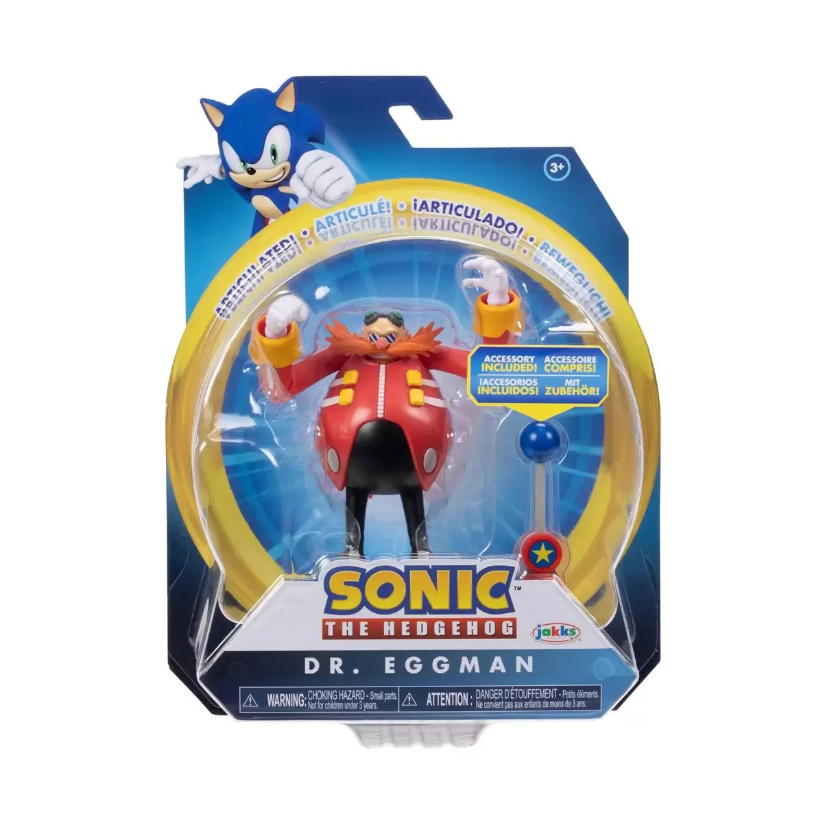 Sonic The Hedgehog Dr. Eggman with Fast Shoe Item Box