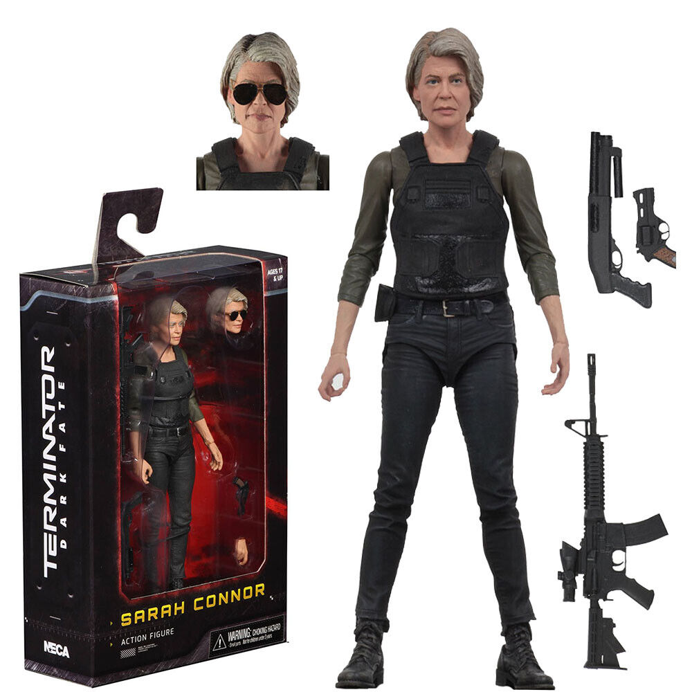 NECA Terminator Dark Fate Sarah Connor Needless Toys And Collectibles NECA Terminator Dark Fate Sarah Connor Needless Toys And Collectibles