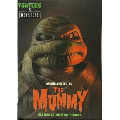 Universal Monsters x Teenage Mutant Ninja Turtles Ultimate Michelangelo as The Mummy