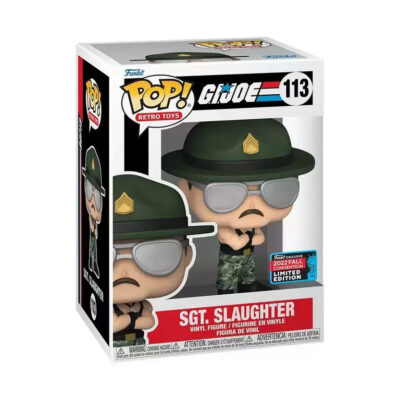Funko Pop Sgt. Slaughter 2022 Fall Convention Exclusive