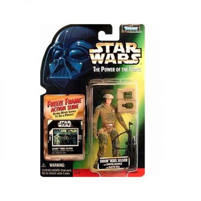 Star Wars Power of the Force - Endor Rebel Soldier Freeze Frame