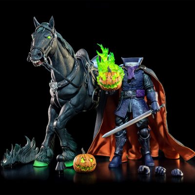 Figura Obscura- Headless Horseman Spectral Green