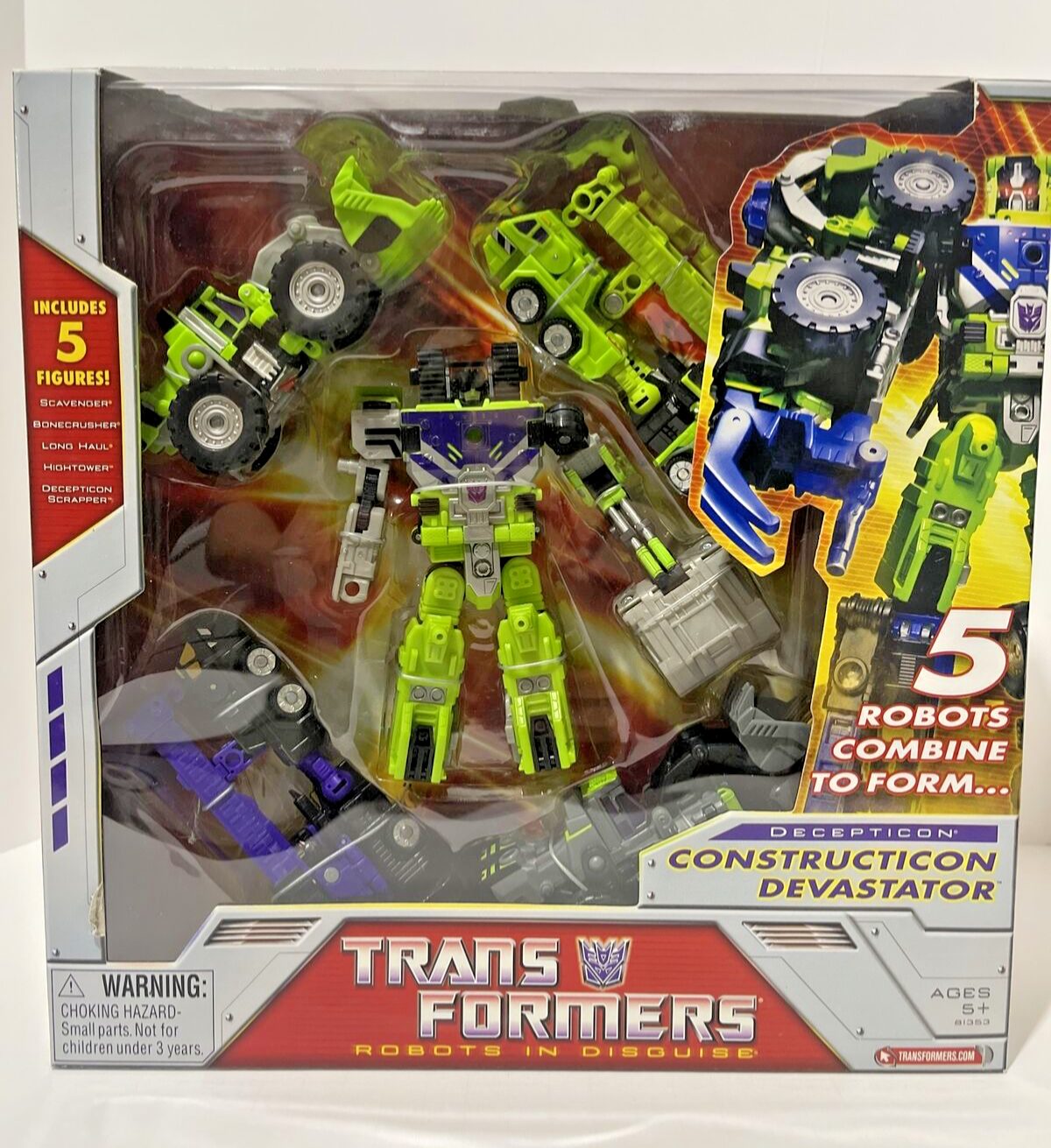 Transformers Constructicon Devastator 5-Pack – Needless Toys and ...