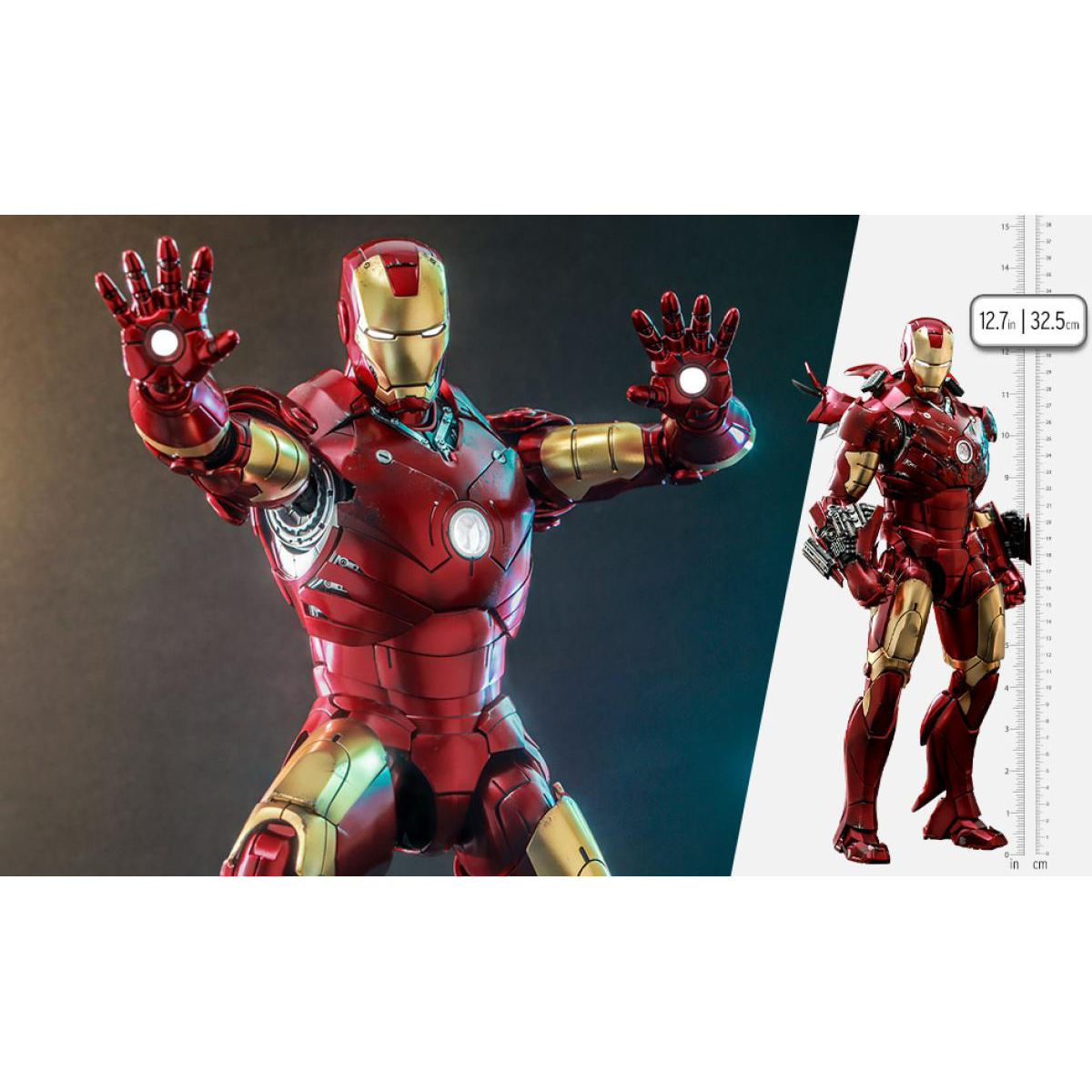 Iron Man Mark III (2.0) Sixth Scale Figure by Hot Toys - Image 2