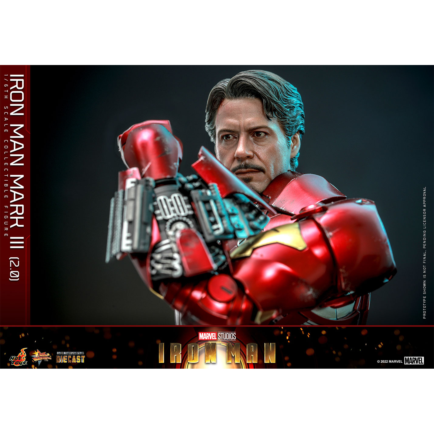 Iron Man Mark III (2.0) Sixth Scale Figure by Hot Toys - Image 4
