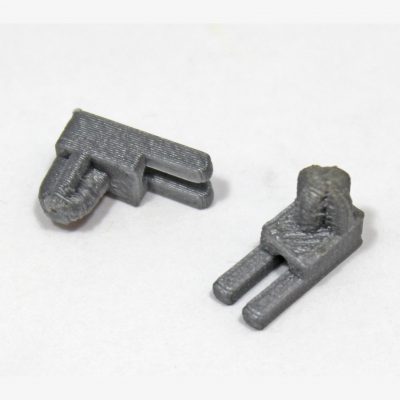GI Joe ARAH Cobra Terror Drome Gun Door Hinge Repair (Sold as a pair of two)