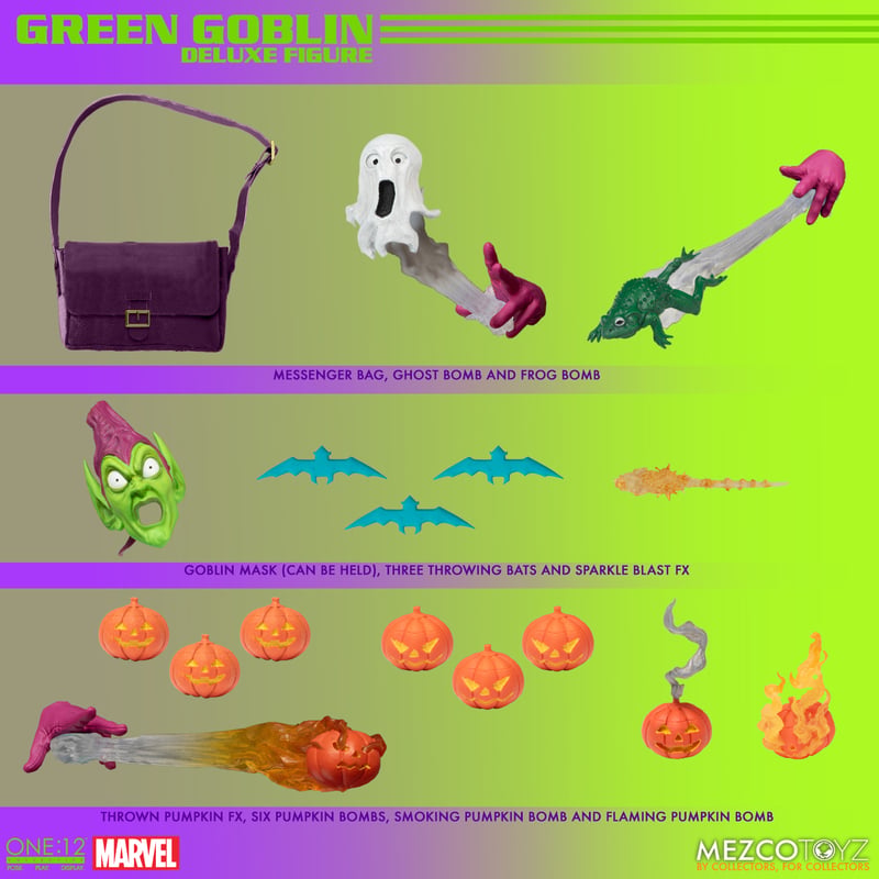 ONE:12 COLLECTIVE Green Goblin - Deluxe Edition - Image 15