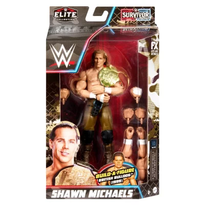 WWE Survivor Series Shawn Michaels Elite Action Figure
