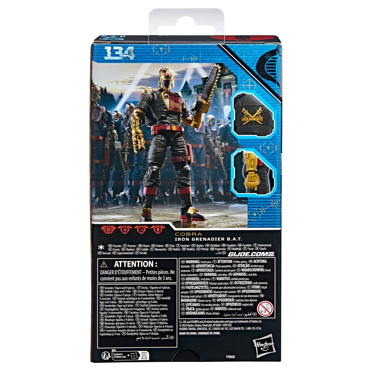 G.I. Joe Classified Series 6-Inch Iron Grenadier B.A.T. Action Figure - Image 2