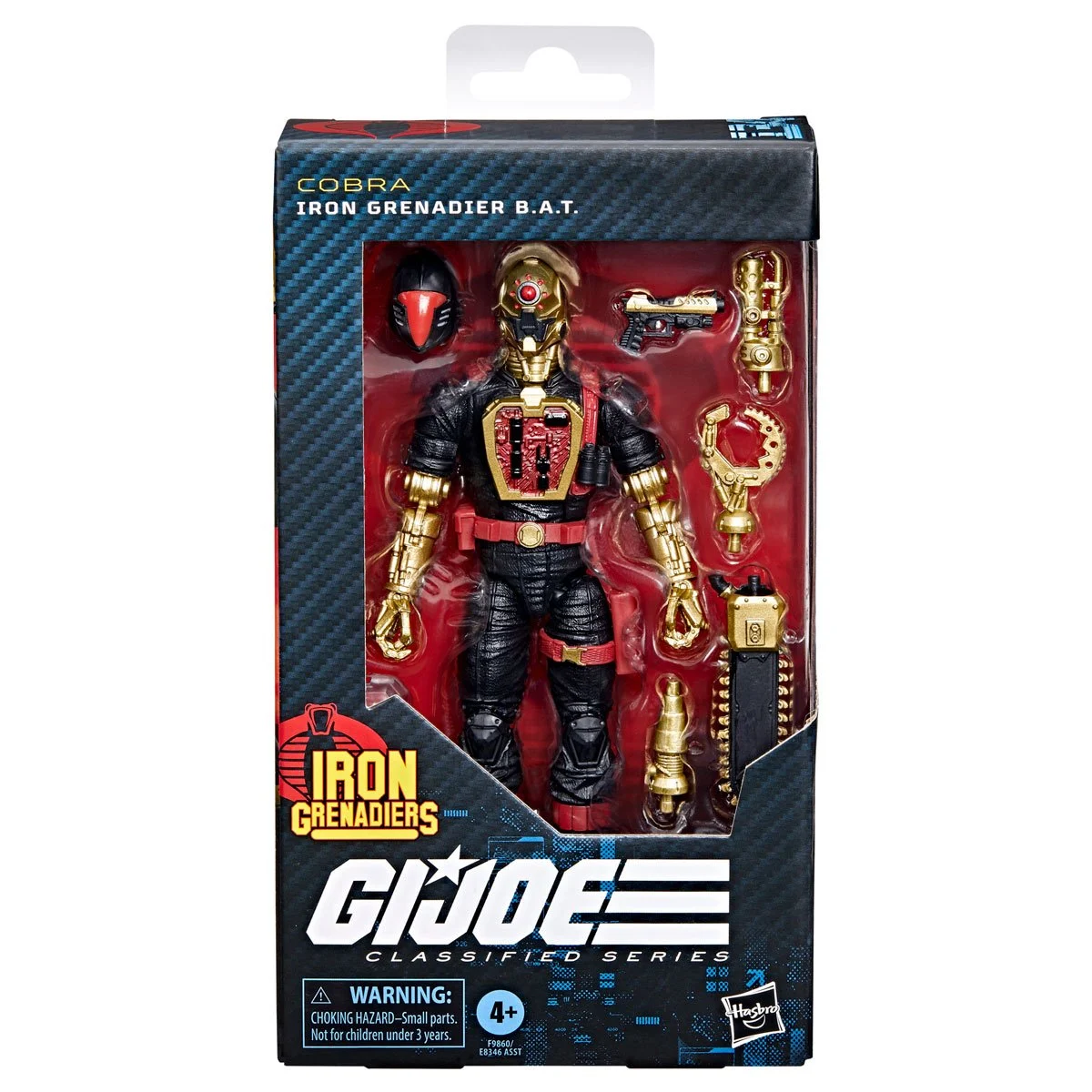 G.I. Joe Classified Series 6-Inch Iron Grenadier B.A.T. Action Figure
