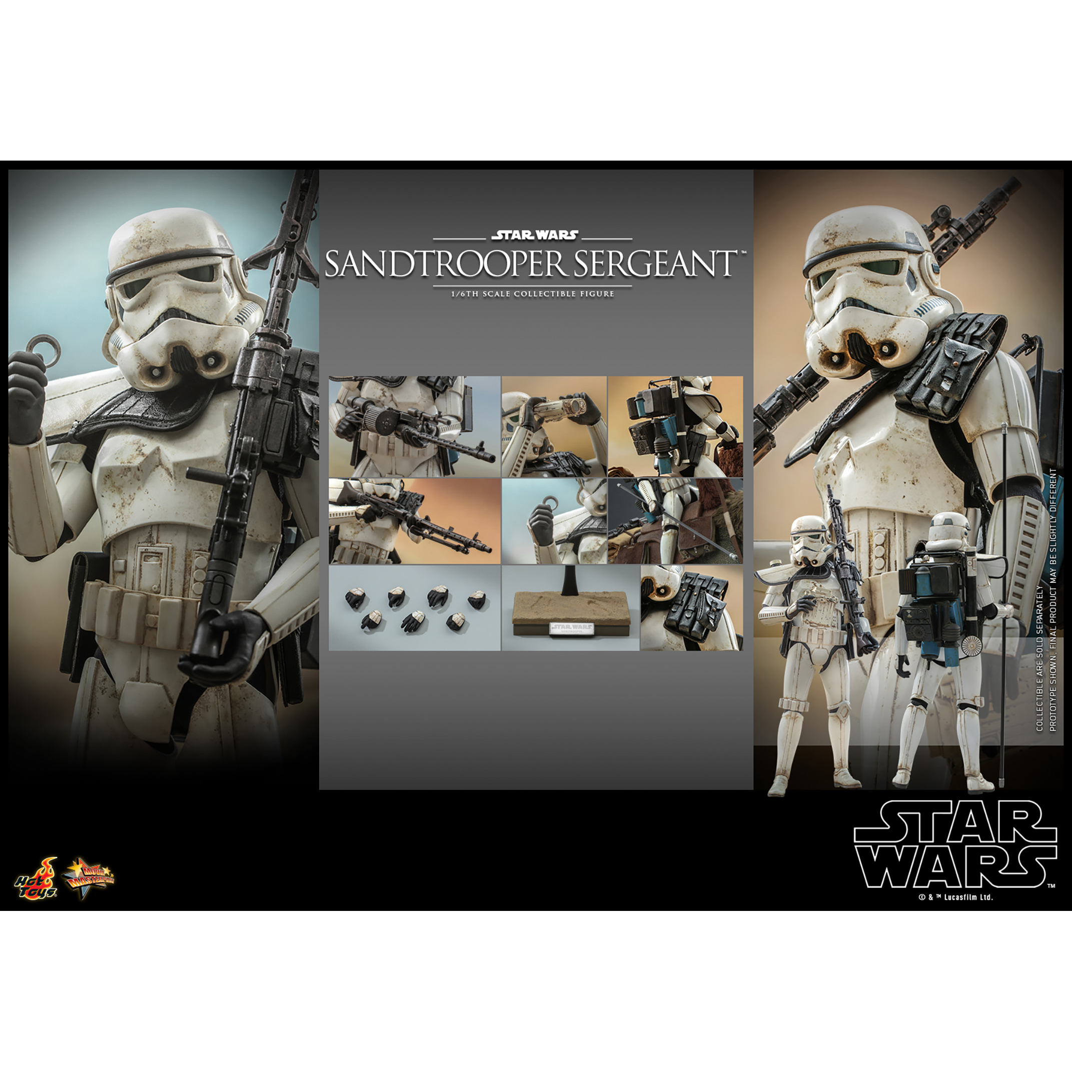 Sandtrooper Sergeant™ Sixth Scale Figure - Image 3