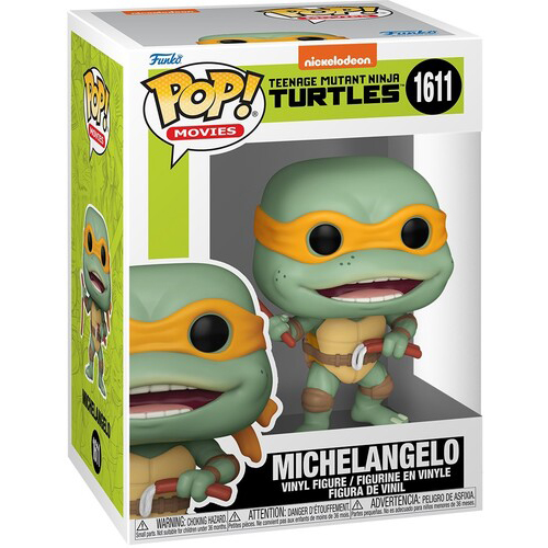 Teenage Mutant Ninja Turtles 1990 Michelangelo Sausage Link Nunchucks Funko Pop! Vinyl Figure #1611