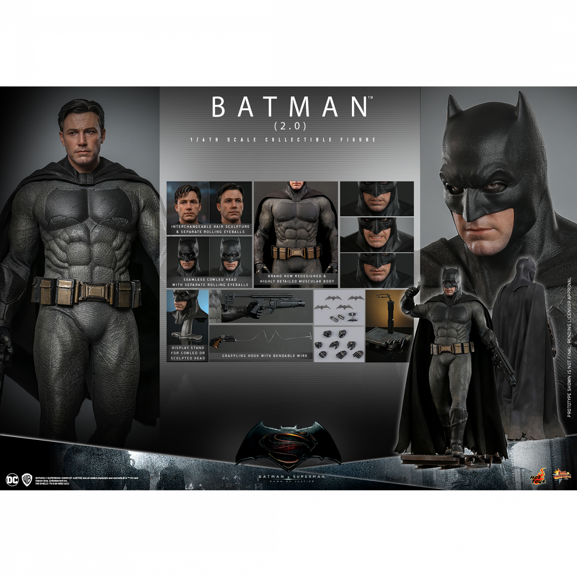 Batman (2.0) Sixth Scale Figure - Image 2