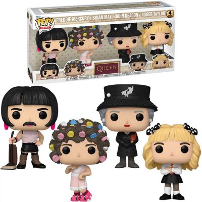 Queen I Want to Break Free Funko Pop! Vinyl Figure 4-Pack