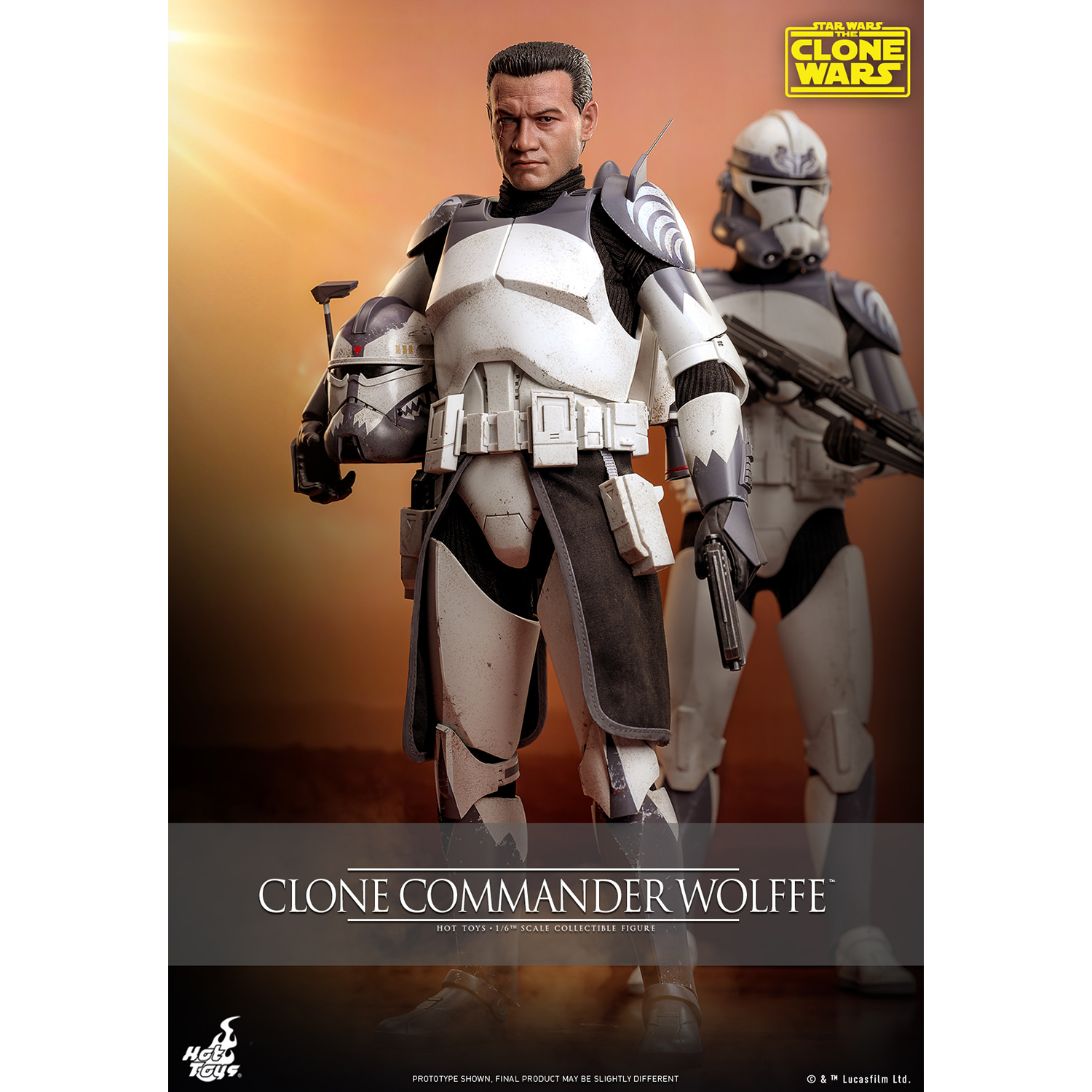 Clone Commander Wolffe™ Sixth Scale Figure