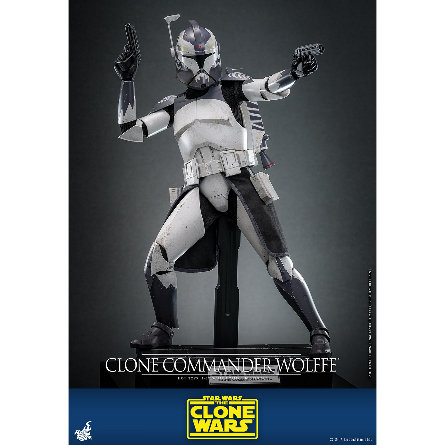 Clone Commander Wolffe™ Sixth Scale Figure - Image 3