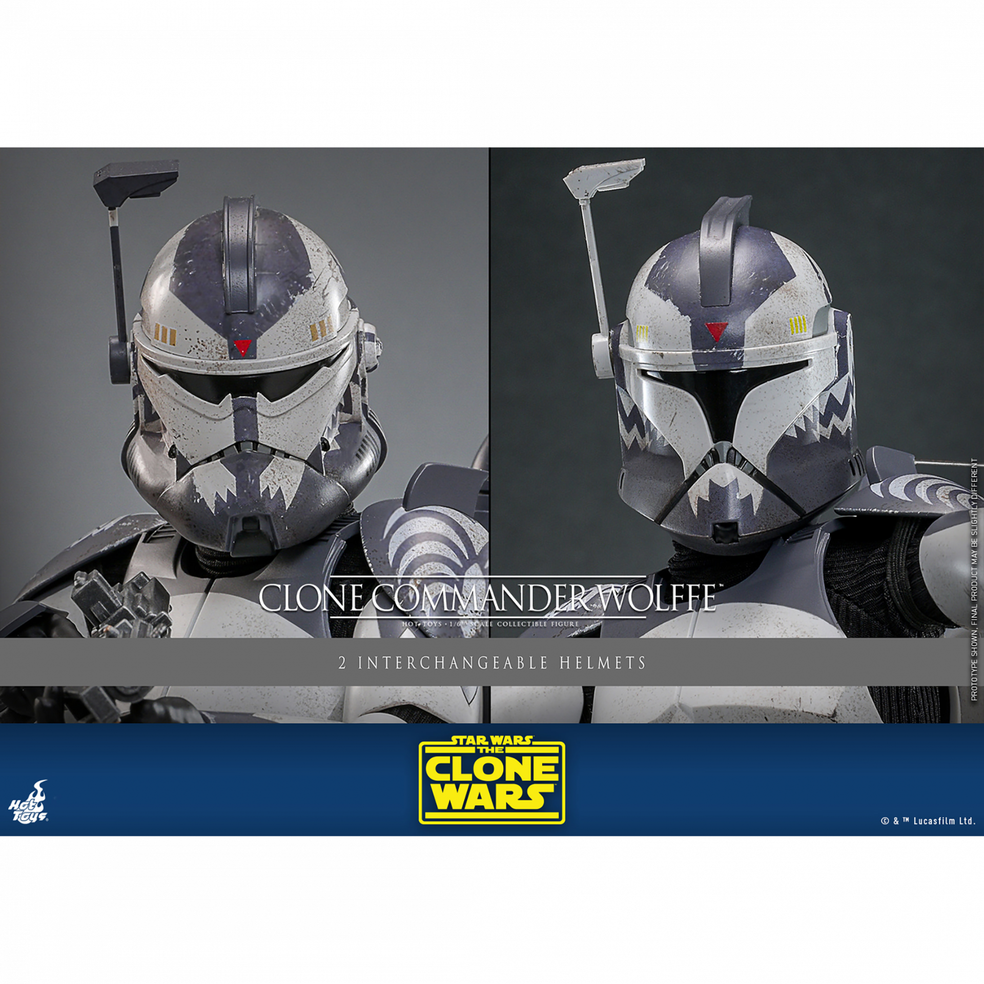 Clone Commander Wolffe™ Sixth Scale Figure - Image 4