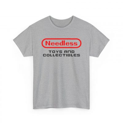 Retro Gamer Needless Toys Logo Graphic T-Shirt