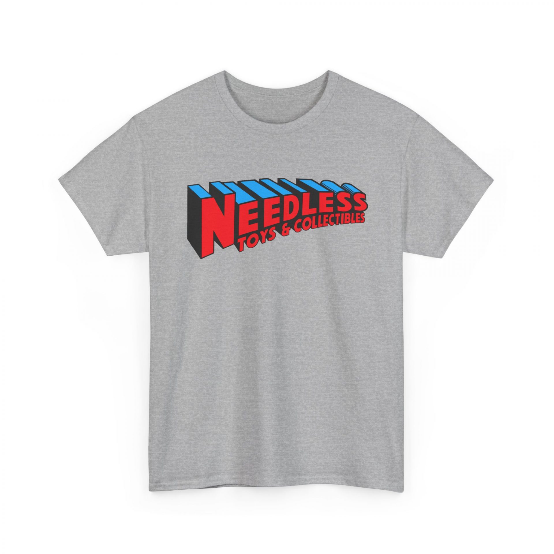 Super 2 Needless Toys Logo Graphic T-Shirt - Image 11