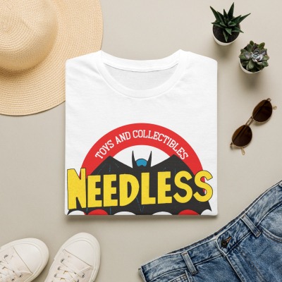 Needless Toys and Collectibles T-Shirt | Retro Comic Logo