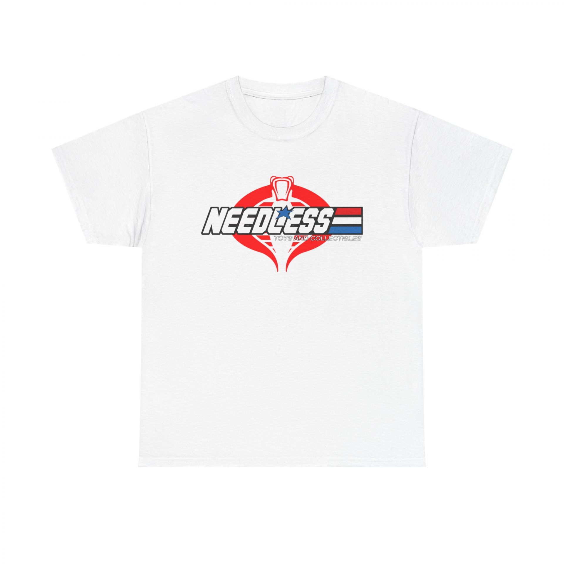 Needless Logo Tee — Vintage Racing Graphic T-Shirt