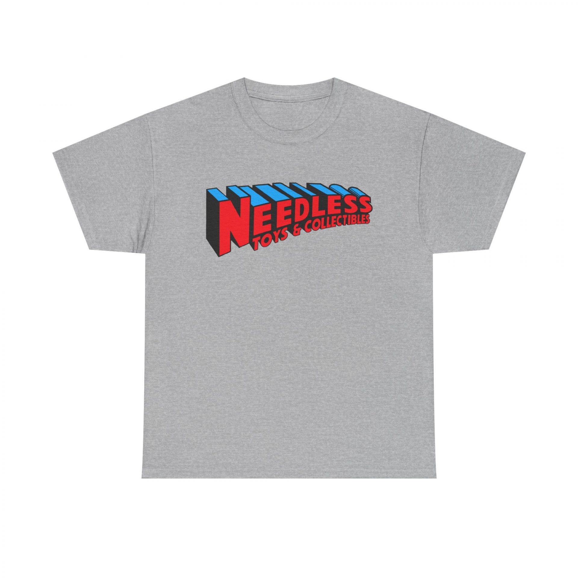 Super 2 Needless Toys Logo Graphic T-Shirt - Image 9
