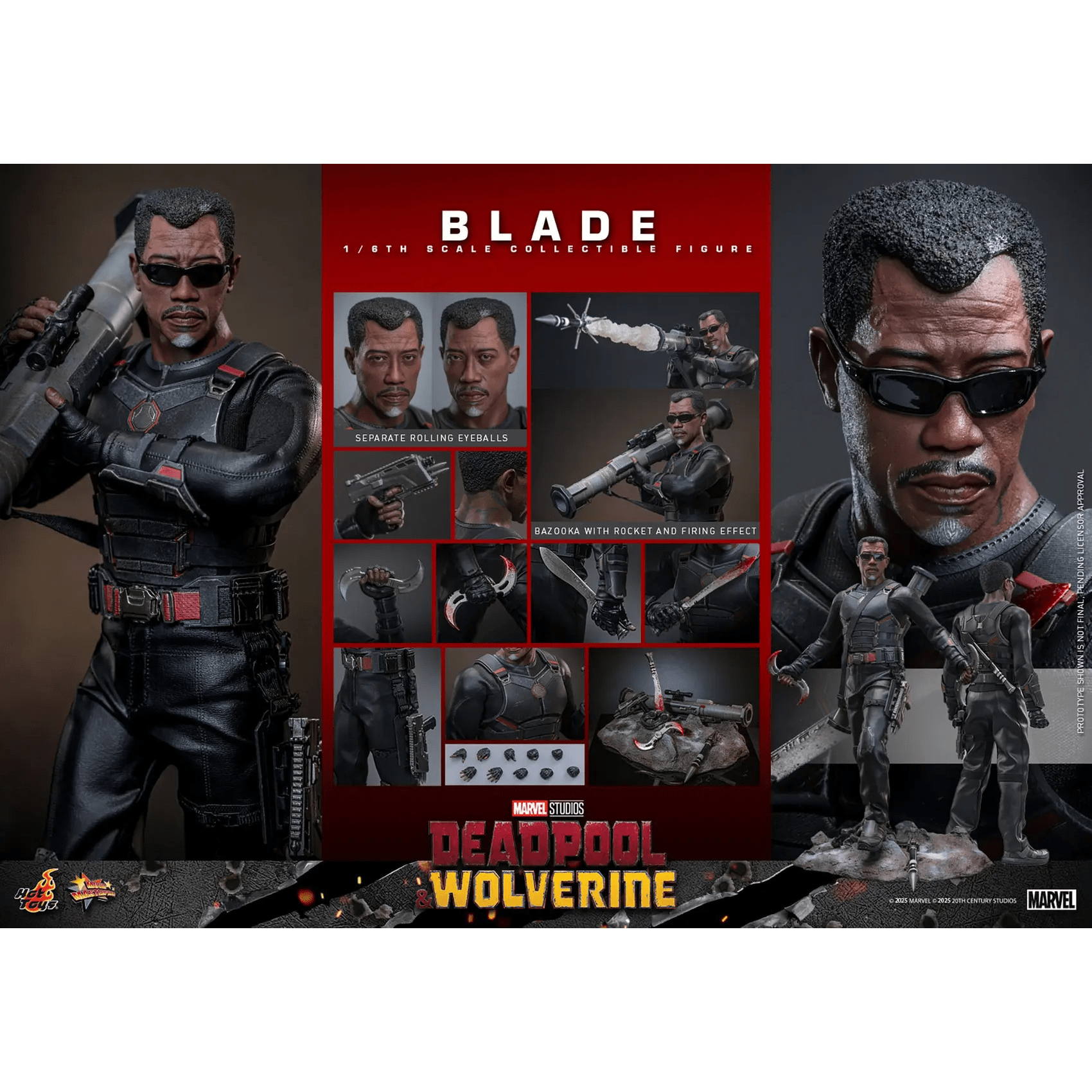Blade Sixth Scale Figure - Image 5