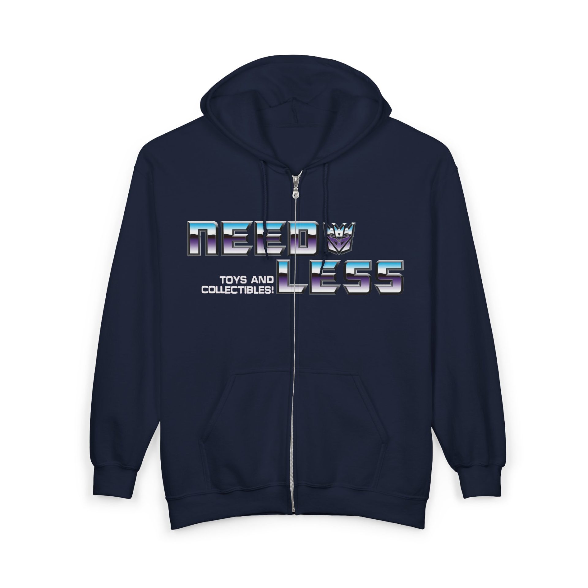 G1 Cons Needless Toys Logo Zip Hoodie - Image 10